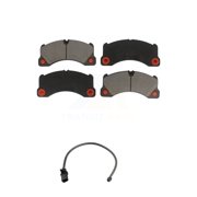 CMX Front Ceramic Disc Brake Pads and Wear Sensors Kit for Car 2017 Porsche Macan 3.6L w o Rotors; Performance Package KCW-100479