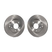 CMX Front Disc Brake Rotors Pair for Car Chrysler Sebring Mitsubishi Lancer Eclipse Galant Outlander Dodge Stratus K8-100217