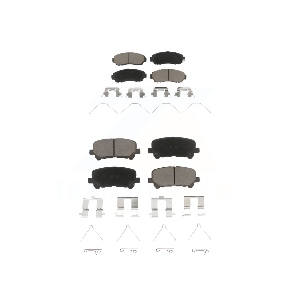 CMX Front Rear Ceramic Brake Pads Kit for Car 2011-2017 Honda Odyssey KCX-100491