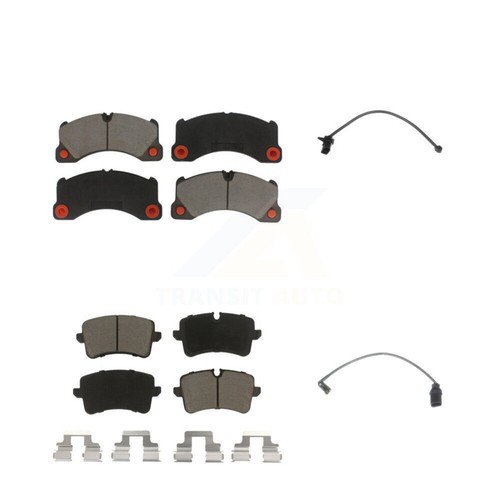 CMX KCW-100114 4-Wheel Set Brake Pad Sets Front & Rear for Porsche Macan 15-16