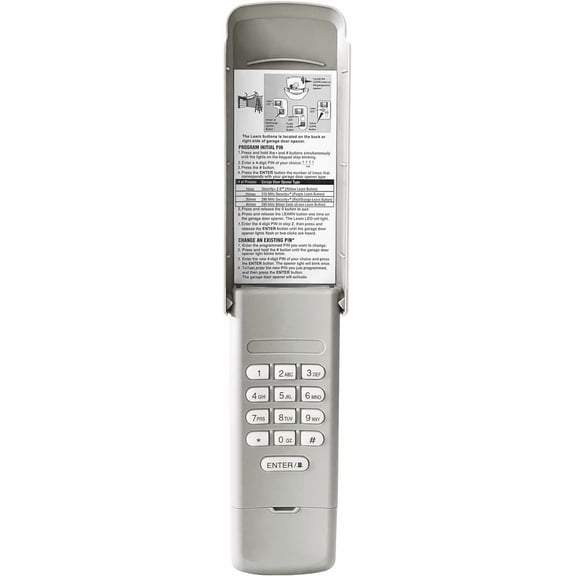 CMXZDCG440 Universal Craftsman Gara Door Opener Keypad | 3-Year Warranty FCC Certified Wireless Keyless Access Compatible with Chamberlain LiftMaster Sears nie Linear