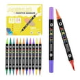 thumbnail image 1 of CMYYNNA 24 Colors Dual Tip Acrylic Paint Pens Markers, Premium Acrylic Paint Pens for Wood, Canvas, Stone, Rock Painting, Glass, Ceramic Surfaces, DIY Crafts Making Art Supplies(12pcs), 1 of 8