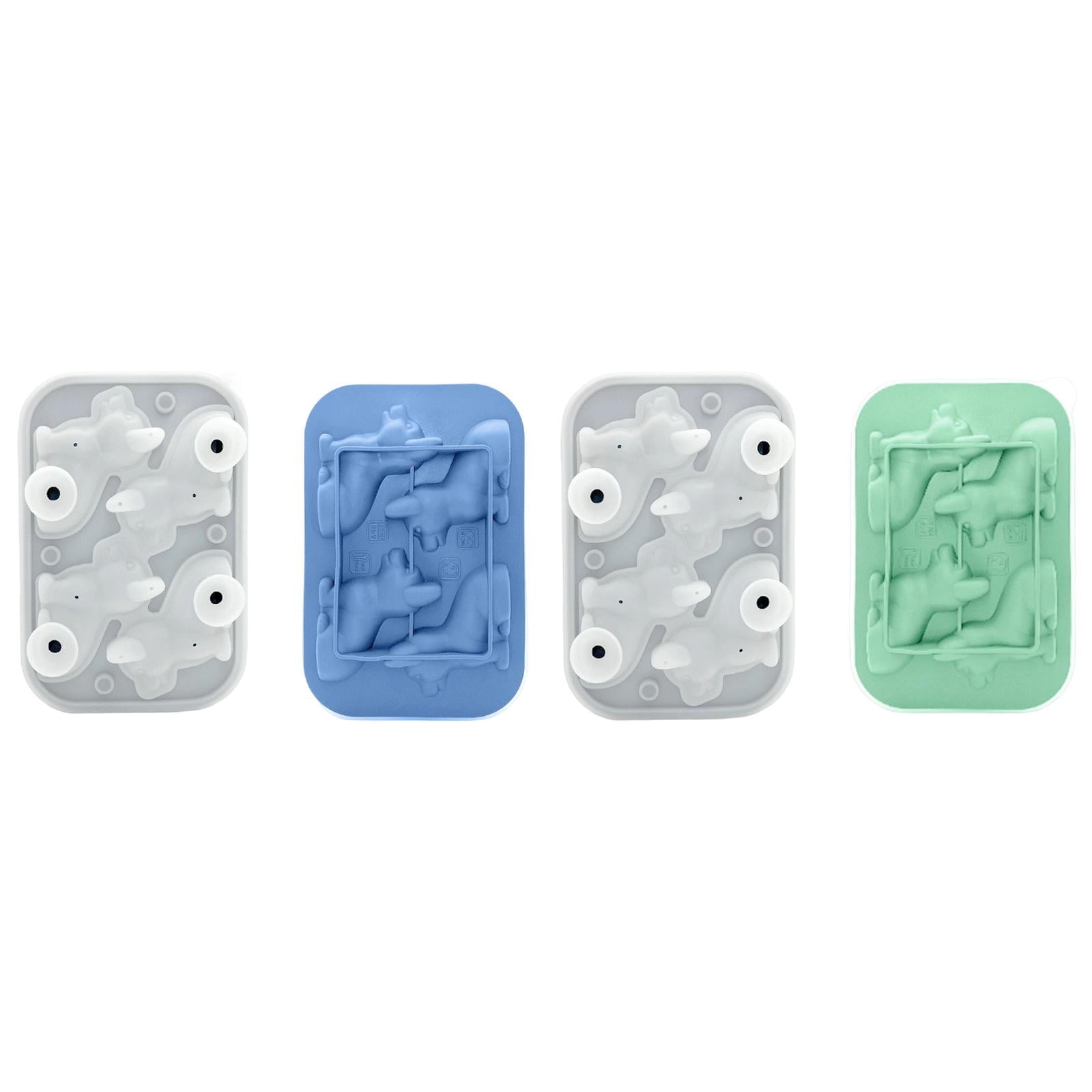 CMYYNNA 3D Corgi Dog Ice Cube Tray Fun Shapes,Novelty Corgi Mom/Dad Gifts for Dog Lovers,Cute Ice Mold for Whiskey,Cocktail,Bourbon（2pcs）