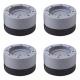 CMYYNNA 4Pcs Anti Vibration Pads for Washing Machine and Dryer Shock and Noise Cancelling Washing Machine Support Prevent Moving Shaking Walking Universal Size