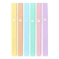 thumbnail image 1 of CMYYNNA- Aesthetic Cute Pastel Highlighters Set, 6 pcs, Chisel Tip, Candy Colors, No Bleed Bible Assorted Colors, 1 of 8