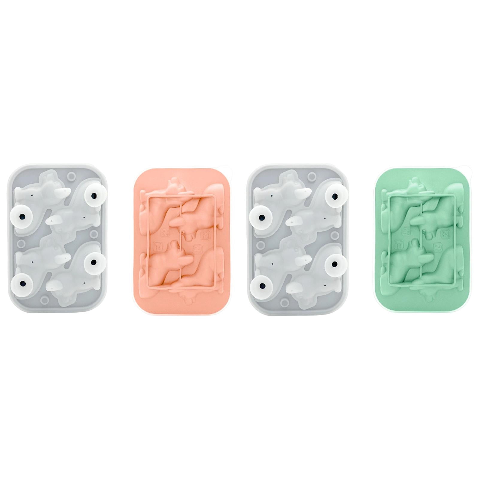 CMYYNNA Corgi Dog gifts 3D Ice Cube Mold Fun Shapes,Large Craft Ice Mold,Big Dog Ice Cube Trays for Whiskey Cocktails Bourbon（2pcs）