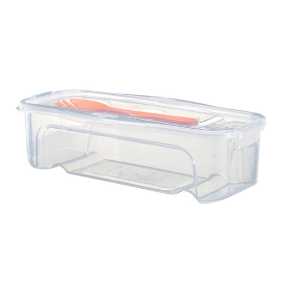 CMYYNNA Microwave Pasta Cooker, Airtight Food Storage Container, Heat Resistant Clear Ramen Bowl With Lid,Microwaveable Transparent Noodle Spaghetti Cooking Box, Fridge Organizer For Fruits, Lettuce