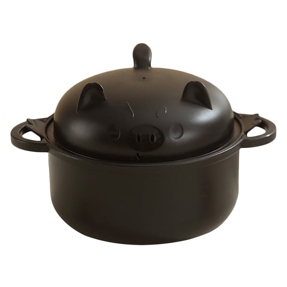 CMYYNNA Microwaveable Ramen Noodle Bowl Cooker 5.71"x4.92" for Ramen, Rice, Pho, Soup, and Pasta, Dishwasher Safe and Portable, Ideal for Home, Office, Dorm, or Gift (Black)