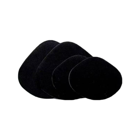 CMYYNNA Running Shoe Repair 2 Pairs Shoe Heel Repair Patches Self-adhesive Soft Running Shoes Hole Repair High Heels Pain Relief Insert Cushions Pads
