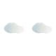 CMYYNNA Running Shoe Repair 4 Pairs Shoe Heel Repair Patches Self-adhesive Soft Running Shoes Hole Repair High Heels Pain Relief Insert Cushions Pads