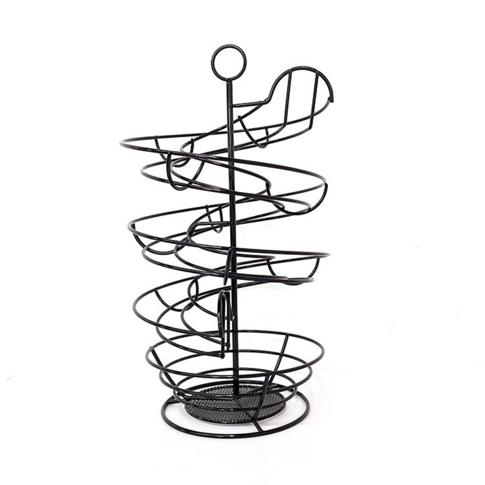 CMYYNNA Spiral Metal Egg Holder Countertop, Fresh Egg Holder Countertop,Egg Storage for Countertop, Spiral Egg Storage Display Rack for Kitchen,Farmhouse