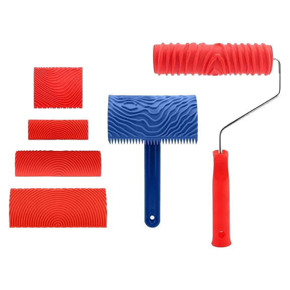 CMYYNNA Wood Grain Tool - Natural Woodgrain Maker for Decorative Painting Premium Wood Graining Tool Set Enhance Your DIY Projects with Wood Grain Patterns