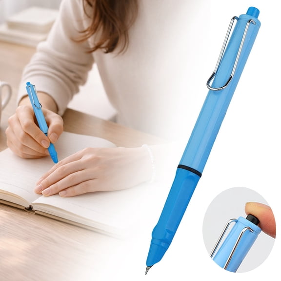 CMYYNNA one Retractable Gel Pens,Ultra Micro Point (0.38mm),Black Ink,1 Pen dark blue