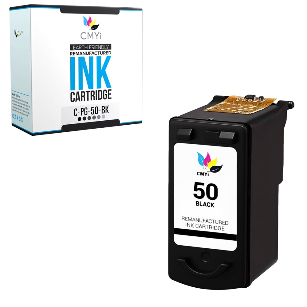 CMYi 50 Black 1-Pack Ink Cartridge Compatible for Canon PG-50 - FAX ...