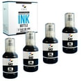 thumbnail image 1 of CMYi 542 Black 4-Pack Ink Bottles compatible for Epson 542 - EcoTank Pro ET-16600, ET-16650, ET-5150, ET-5170, ET-5180, ET-5800, ET-5850, ET-5880, WorkForce ST-C8000, ST-C8090 (4 Black), 1 of 8