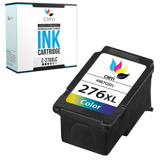 CMYi CL-276XL Tri-color Ink Cartridge Replacement Compatible for Canon PIXMA, 1 Count