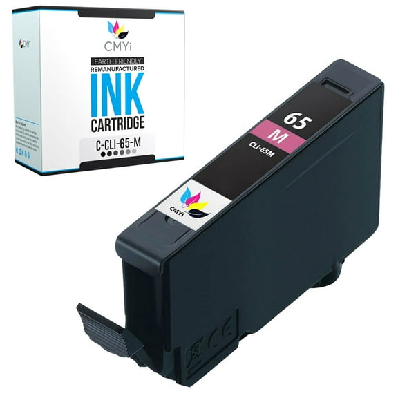 CMYi CLI-65 Magenta 1-Pack Ink Cartridge compatible for Canon CLI-65 - PIXMA PRO-200 (1 Magenta)