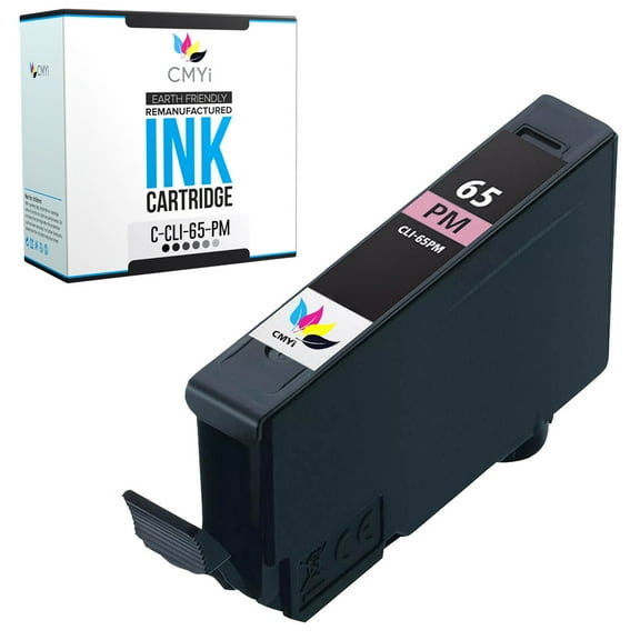 CMYi CLI-65 Photo Magenta 1-Pack Ink Cartridge compatible for Canon CLI-65 - PIXMA PRO-200 (1 Photo Magenta)