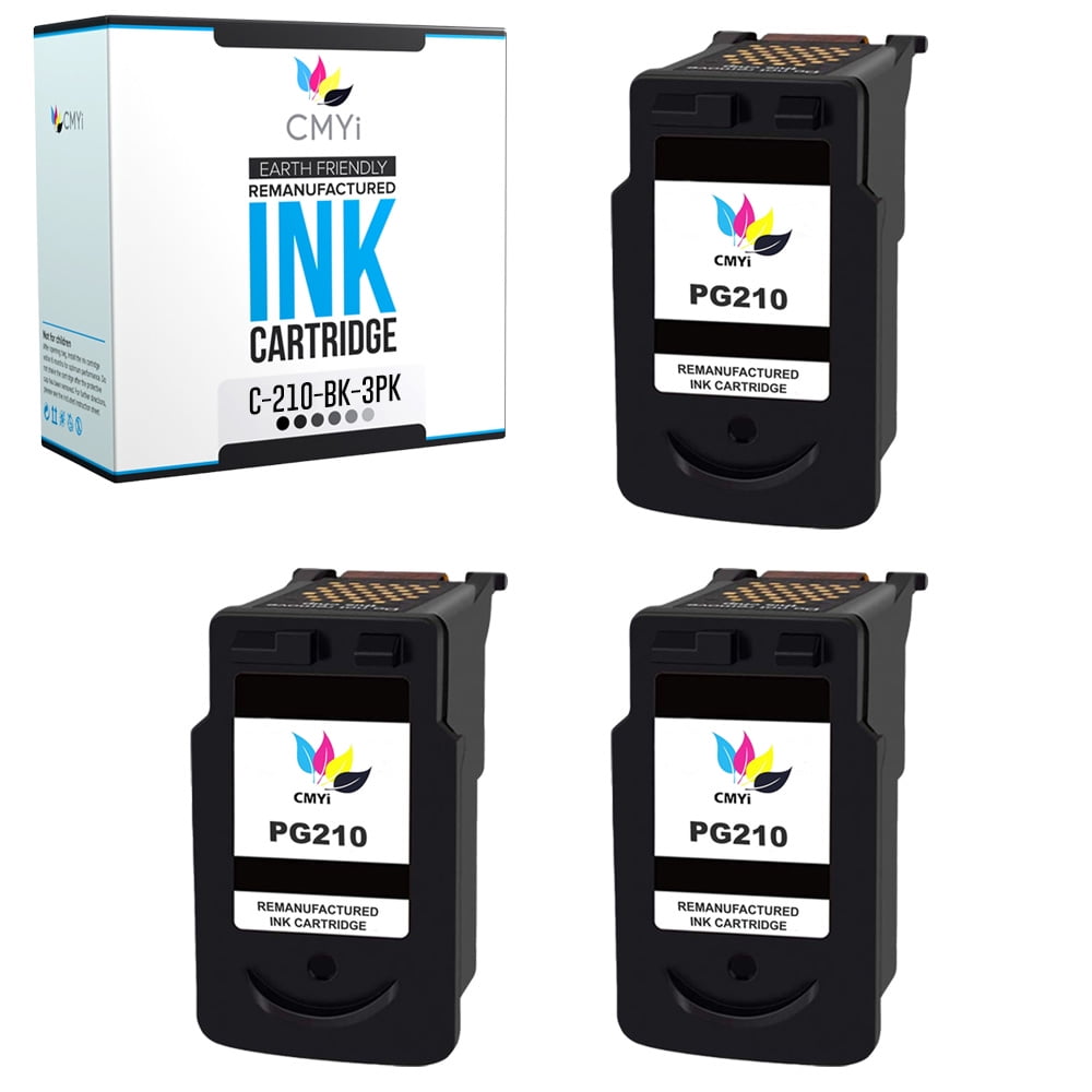 Kit Ricarica Inchiostro Nero Per Canon PG-210 – 8 Oz, Made In USA Da Hyrax Trading