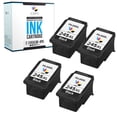 thumbnail image 1 of CMYi 245XL Black 4-Pack Ink Cartridges compatible for Canon PG-245XL - PIXMA MG2410, MG2420, MG2450, MG2510, MG2520, MG2522, MG2525, MG2550S, MG2555, MG2900, MG2920, MG2922, MG2924, MG3010 (4 Black), 1 of 8