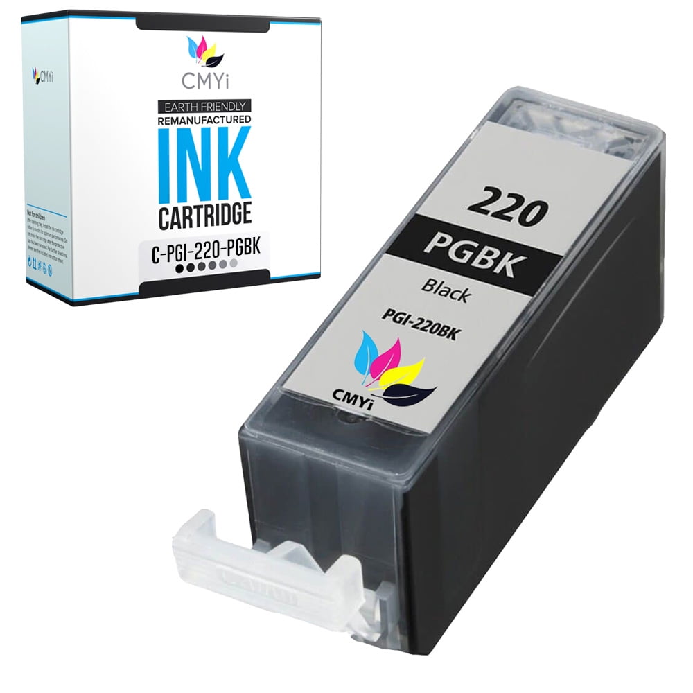 220u Ink CMYi PGI-220 Pigment Black 1-Pack Ink Cartridge compatible for Canon ...
