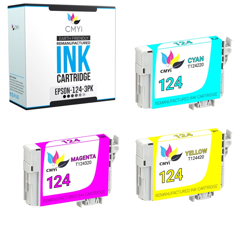 Epson DURABrite 124 Original Ink Cartridge - Inkjet - 170 Pages - Black, Cyan, Magenta, Yellow - 4 / Pack Epson DURABrite 124 Original Ink Cartridge - Inkjet - 170 Pages - Black, Cyan, Magenta, Yellow - 4 / Pack