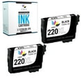 thumbnail image 1 of CMYi Black Inkjet Printer Ink Cartridges Replacement Compatible with Epson 220XL, 2 Pack, 1 of 8