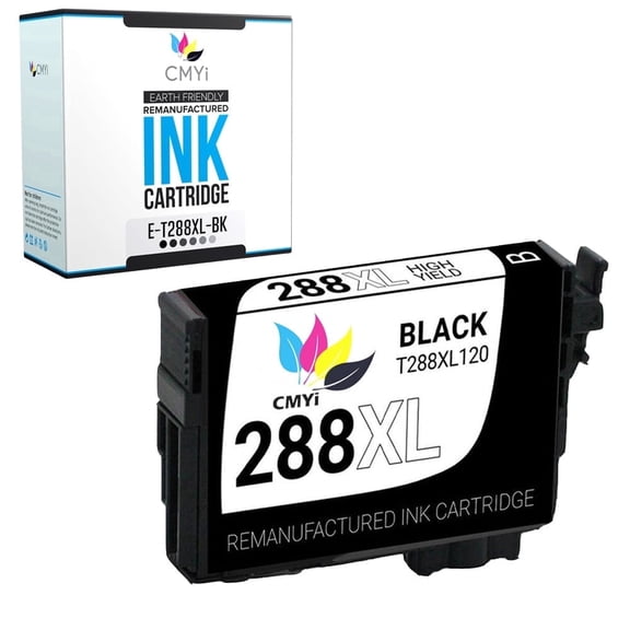 CMYi 288XL Compatible with Epson Ink Cartridges for Printers, Expression Series, Black, 1 Pack
