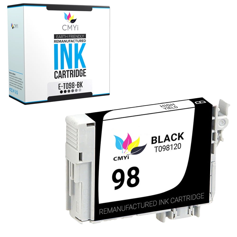 CMYi 98 Black 1-Pack Ink Cartridge compatible for Epson 98 - Artisan ...