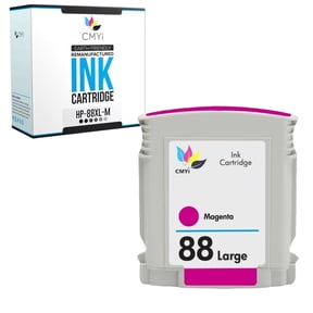 CMYi 88XL Magenta 1-Pack Ink Cartridge Compatible for HP 88XL - OfficeJet Pro K5300, K5400dn, K5400dtn, K5400tn, K5456z, K550dtn, K550dtwn, K8600, K8600dn, K8600dtn, L7000, L7380, L7400 (1 Magenta)