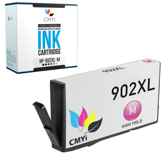 CMYi 902XL Magenta 1-Pack Ink Cartridge compatible for HP 902XL - OfficeJet 6950, 6951, 6954, 6958, 6962, 6975, 6979, Pro 6958, 6960, 6961, 6963, 6964, 6965, 6966, 6968, 6970, 6971, 6974 (1 Magenta)