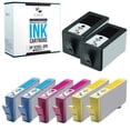 thumbnail image 1 of CMYi 920XL Combo Pack of 8 Color Ink Cartridges Compatible with HP 920 - OfficeJet (2 Black, 2 Cyan, 2 Magenta, 2 Yellow), 1 of 8