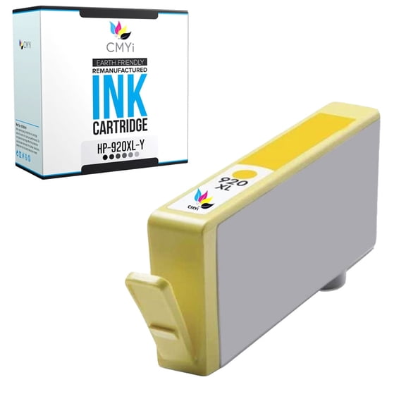 CMYi 920XL Yellow 1-Pack Ink Cartridge compatible for HP920XL - OfficeJet 6000 - E609a, 6000 Wireless - E609n, 6500 - E709a, 6500 Wireless - E709n, 6500A - E710a, 6500A Plus - E710n, 7000 (1 Yellow)