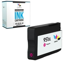 CMYi 951XL Magenta 1-Pack Ink Cartridge compatible for HP 951XL - OfficeJet Pro 251dw, 276dw MFP, 8100 - N811a, 8600, 8600 Plus, 8600 Premium, 8610, 8615, 8616, 8620, 8625, 8630, 8640 (1 Magenta)