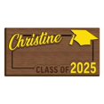 thumbnail image 1 of CMrtew 1 Pcs 2025 Wooden Grad Card Cash Box, Graduation Money Holder, Class of 2025 Envelope Wallet Gifts for Graduates, 1 of 9