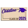 thumbnail image 1 of CMrtew 1 Pcs 2025 Wooden Grad Card Cash Box, Graduation Money Holder, Class of 2025 Envelope Wallet Gifts for Graduates, 1 of 9