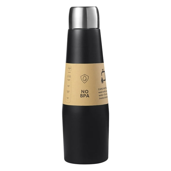 CMrtew 18oz Stainless Steel Water Bottle Vacuum Insulated Double Wall Thermos for Hot/Cold Drinks | Leakproof Sport Lid | Keeps 12H Hot & 24H Cold (Carbonated Drink Safe)