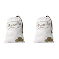 thumbnail image 1 of CMrtew ‌2 Pack Breathable Canvas Veggie Storage Bag Multi-Compartment Potato/Onion Organizer with Dual Zipper & Drawstring, Root Vegetable Keeper for Kitchen/Pantry, Mold-Resistant Food Saver, 1 of 6