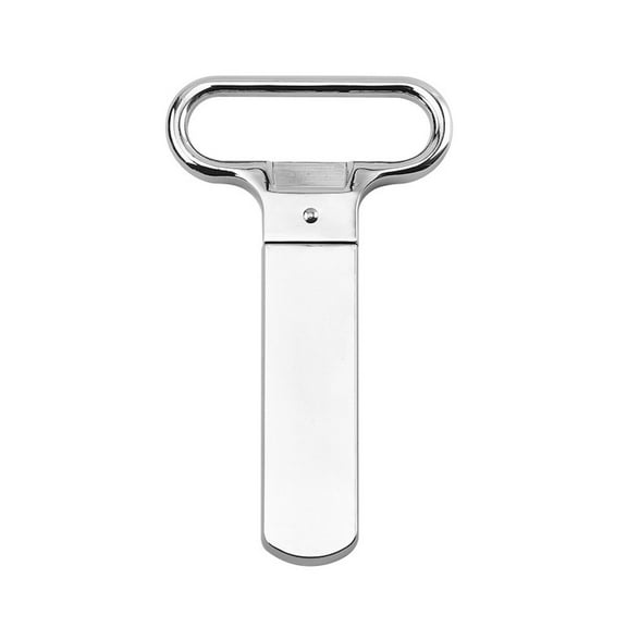 CMrtew 2-in-1 Stainless Steel Bottle Opener & Wine Corkscrew Professional Waiter's Style Corkscrew with Double-Jaw Cork Puller Heavy Duty Bar Tools for Wine & Bottles