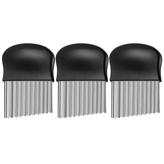 CMrtew 2025 Upgraded French Fry Slicer Stainless Steel Potato Cutter Set for Perfect 1/2" Fries Heavy Duty Vegetable & Fruit Chopper (Easy Grip, Dishwasher Safe)