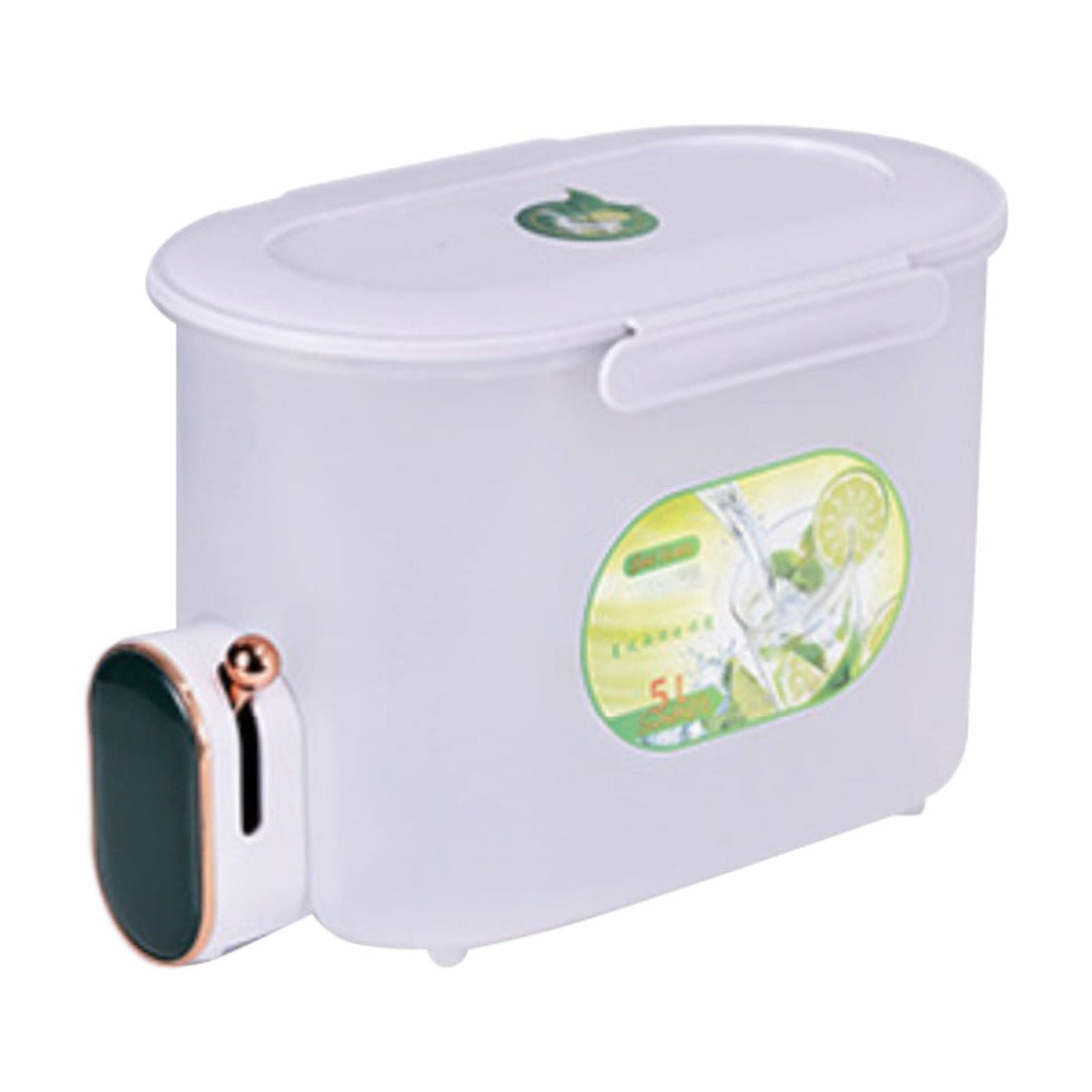 CMrtew 5L/169oz Beverage Dispenser with Stainless Steel Tap ...