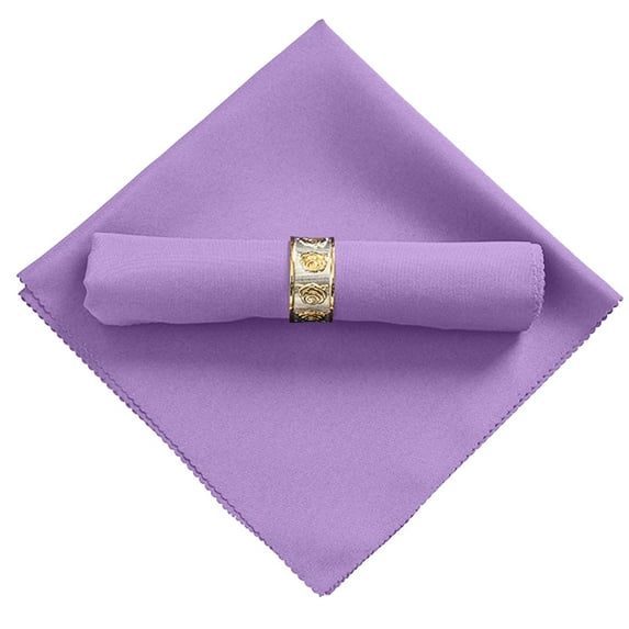 CMrtew 6 Pcs Christmas Napkins 17x17 Inch Soft Cotton Dinner Napkins, Rustic Cloth Napkins for Holiday Table Decor, Thanksgiving, Wedding & Bridal Shower (Solid Color)