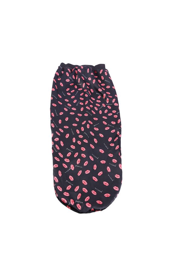 Braid Bonnet for Sleeping, Wide Elastic Band Satin Hair Wrap Sleeping Cap for Women Cap for Braids, Curly, Long Hair Soft Elastic Band Silky Sleeping Cap Big Bonnets for Women Bonnet H