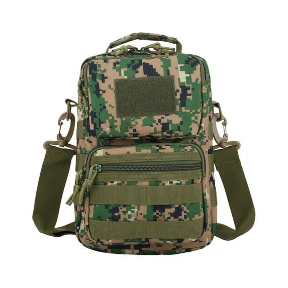 CMrtew Camo Backpack Tactical Shoulder Sling Bag Small Outdoor Chest Pack for Men Traveling, Trekking, Camping, Rover Sling Daypack