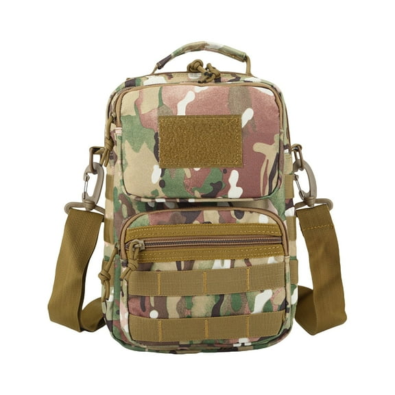 CMrtew Camo Backpack Tactical Shoulder Sling Bag Small Outdoor Chest Pack for Men Traveling, Trekking, Camping, Rover Sling Daypack