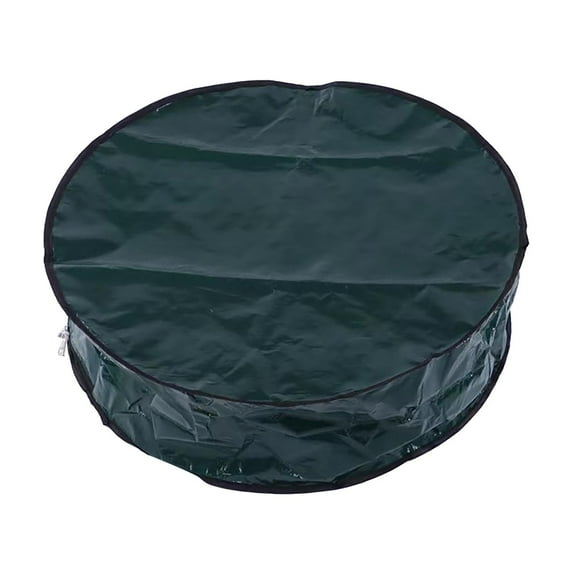 CMrtew Heavy-Duty Christmas Wreath Storage Bags with Zipper & Reinforced Handles Holiday Garland Storage Containers for Artificial Wreaths, Garlands, and Seasonal Decorations 