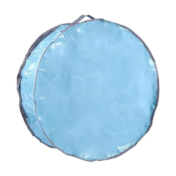 CMrtew Heavy-Duty Christmas Wreath Storage Bags with Zipper & Reinforced Handles Holiday Garland Storage Containers for Artificial Wreaths, Garlands, and Seasonal Decorations 