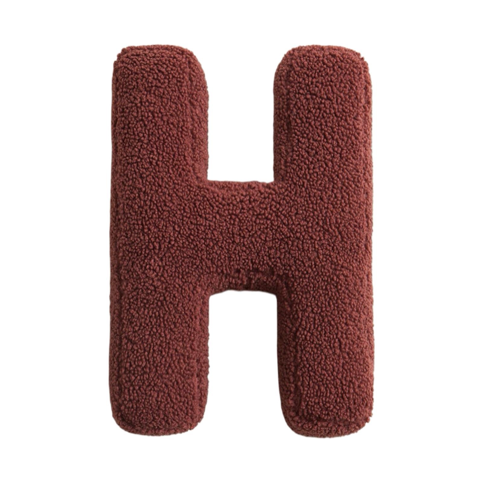 CMrtew Letter Pillows, Cute Soft Plush Letter Decorative Pillows