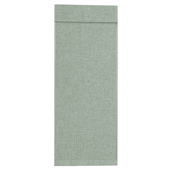 CMrtew Linen Textured French Door Curtains Privacy Blinds for Glass Door Kitchen Window Tie Up Sheer Darkening Curtains Thermal Insulated Home Decor