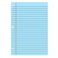thumbnail image 1 of CMrtew Loose Leaf Paper Colored Filler Paper 8 * 10.5 College Ruled Paper 3-Hole Punched Paper for 3-Ring Binders Notebook Lined 8" x 10.5", 1 of 4
